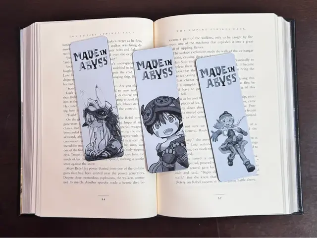 HueForge model: Made in Abyss Character Bookmark Set by Artful Creator
