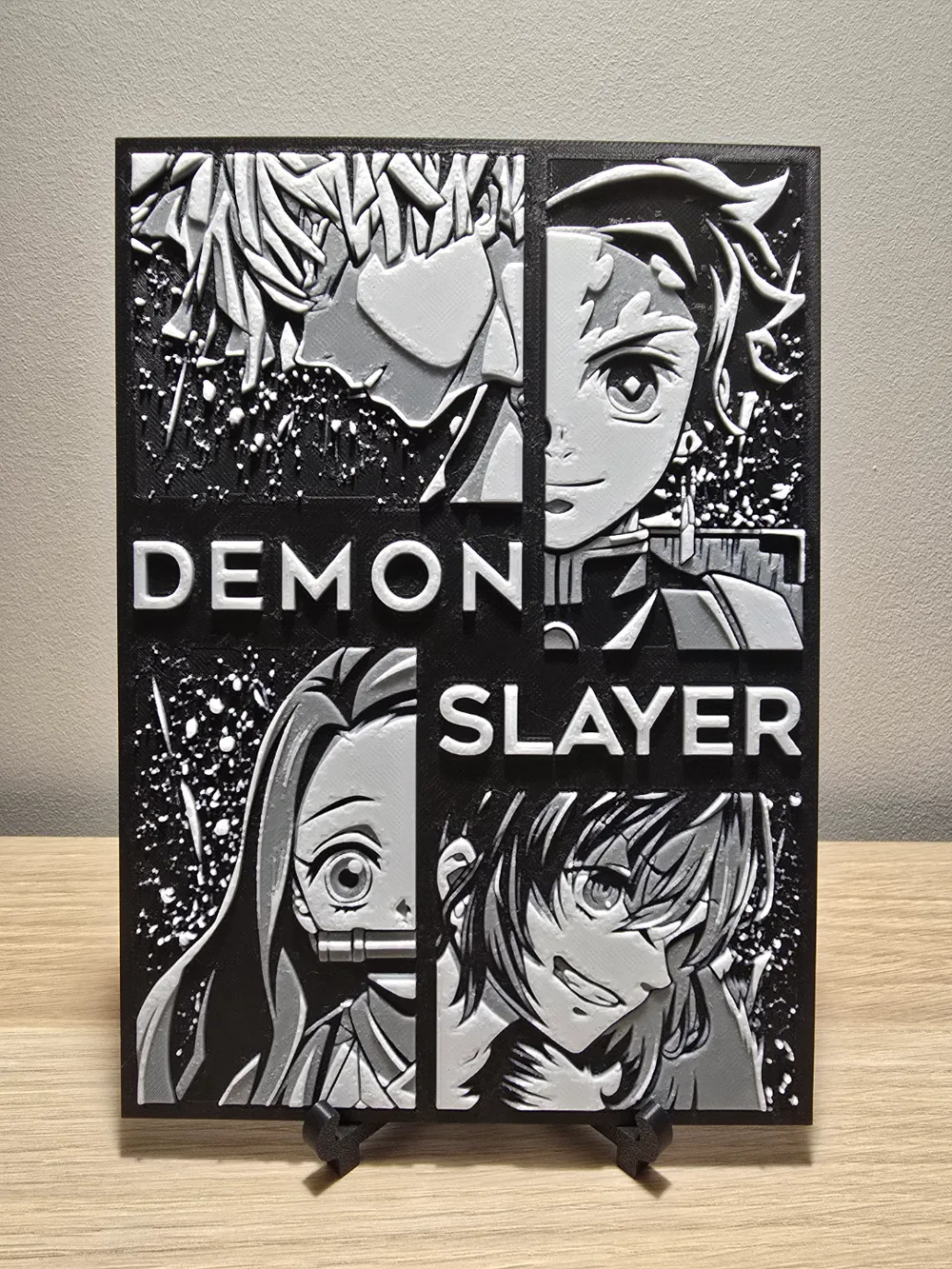 Demon Slayer Hueforge by Kactus Fpv HueForge model: Demon Slayer Hueforge by Kactus Fpv