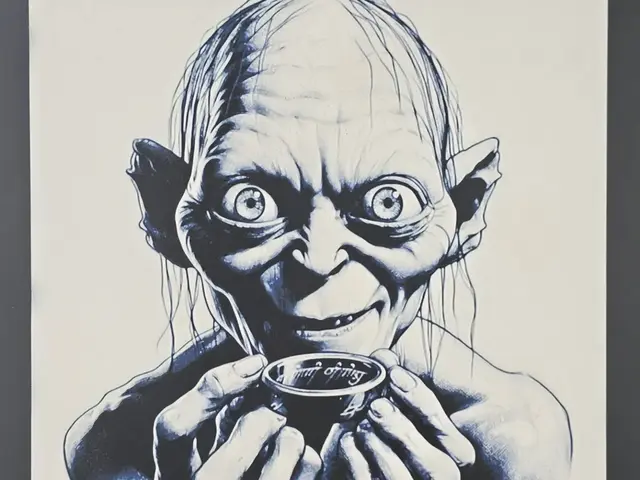 The Lord of the Rings - Gollum hueforge