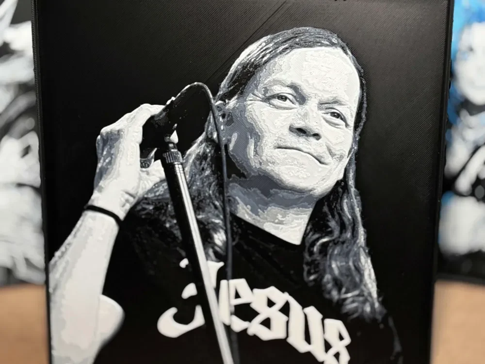 Brad Arnold Tribute - HueForge by Hush | PixelFF HueForge model: Brad Arnold Tribute - HueForge by Hush | PixelFF