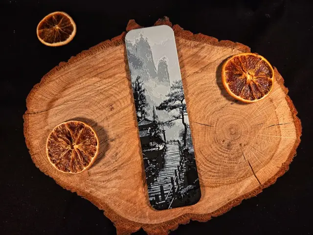 HueForge model: Path to Serenity bookmark by EternalDesigns3D