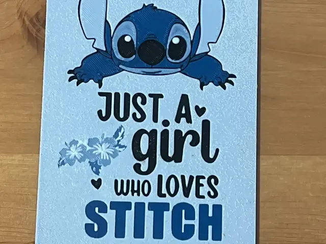 HueForge model: just a girl who loves stitch hueforge by Morganja