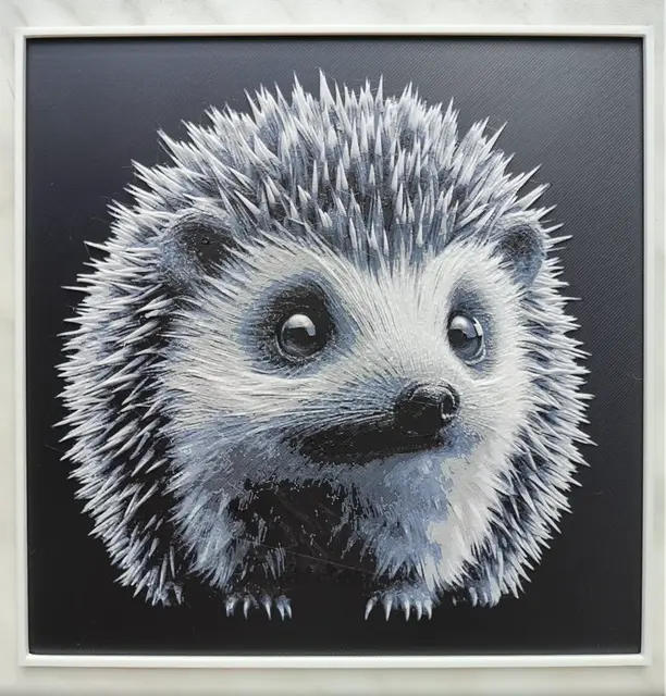 HueForge model: Hedgehog - Hueforge by BeaN