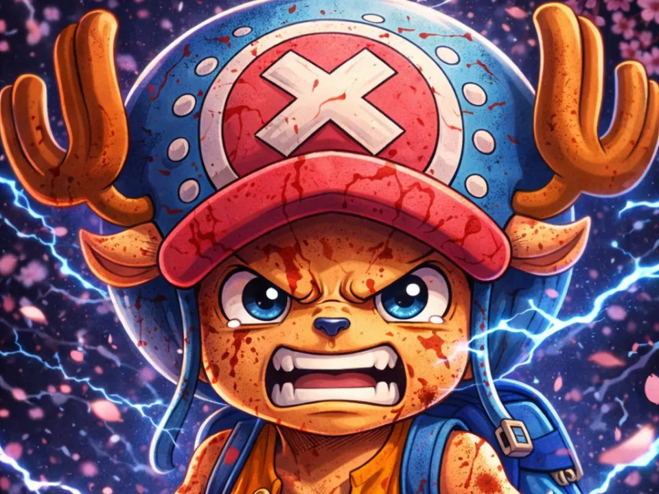 Chopper - Serie One Piece - Hueforge by Hueforge Maker HueForge model: Chopper - Serie One Piece - Hueforge by Hueforge Maker