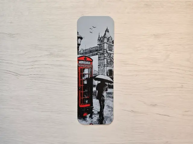 HueForge model: London Red Bookmark by Atrus Design
