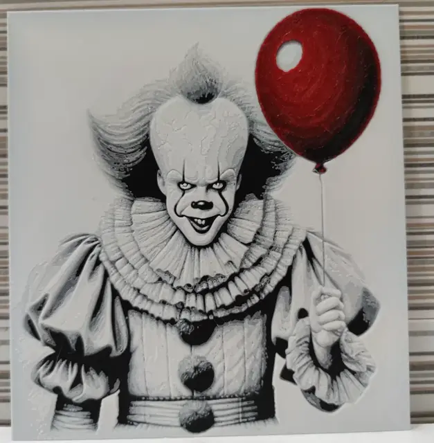 HueForge model: Hueforge pennywise with his balloon by Litolunar
