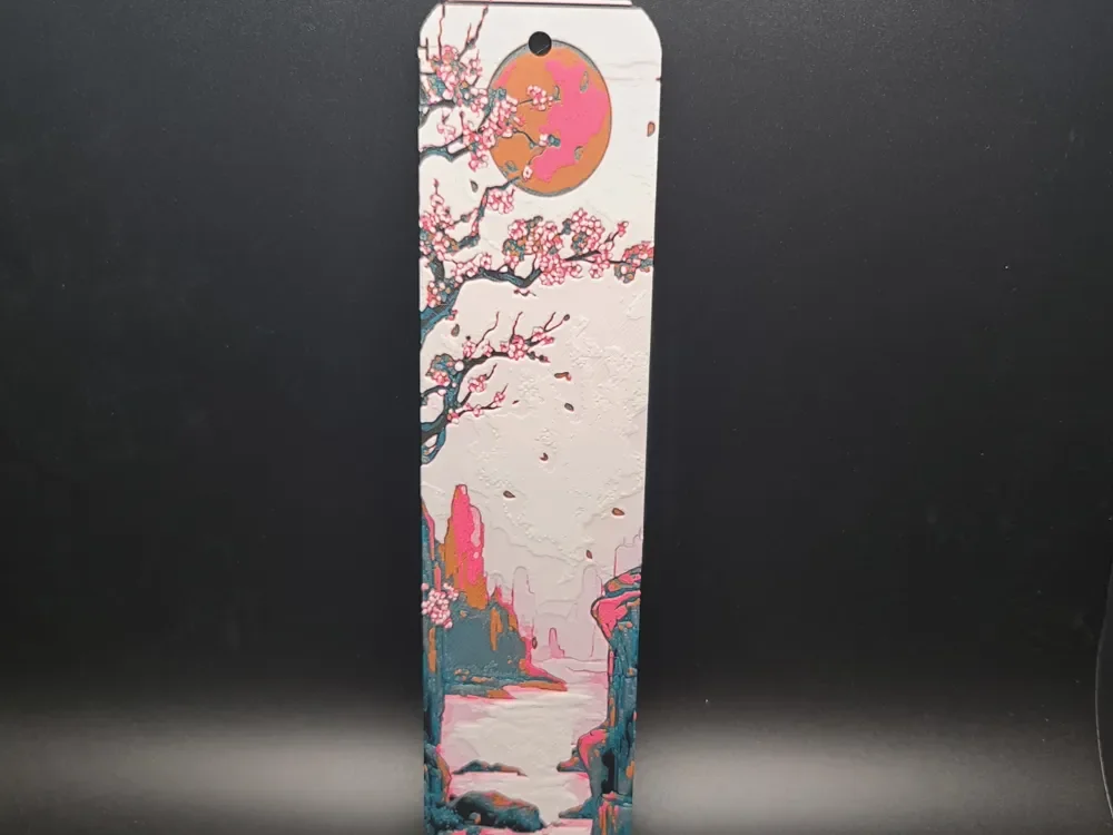 Spring Hueforge Bookmark by the_bearded_jedi HueForge model: Spring Hueforge Bookmark by the_bearded_jedi