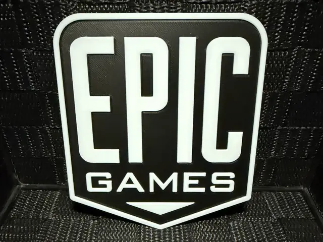HueForge model: Epic Games Logo - Hueforge by JoDau