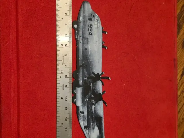 HueForge model: Lockheed Martin C-130 Hercules Hueforge Bookmark by AirMechDesigns