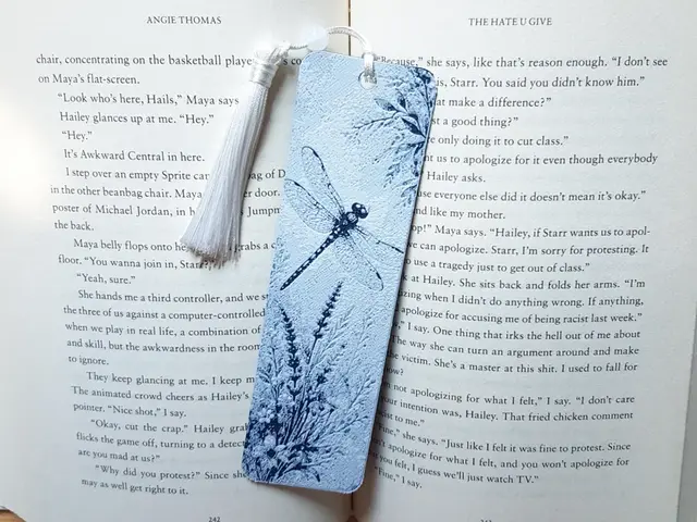 HueForge model: Bookmark, Dragonfly by Dame Jo