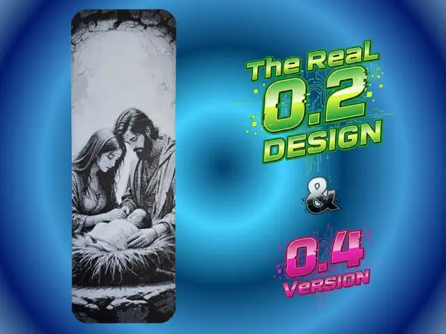 HueForge model: Nativity Jesusrist Bookmark by Atrus Design