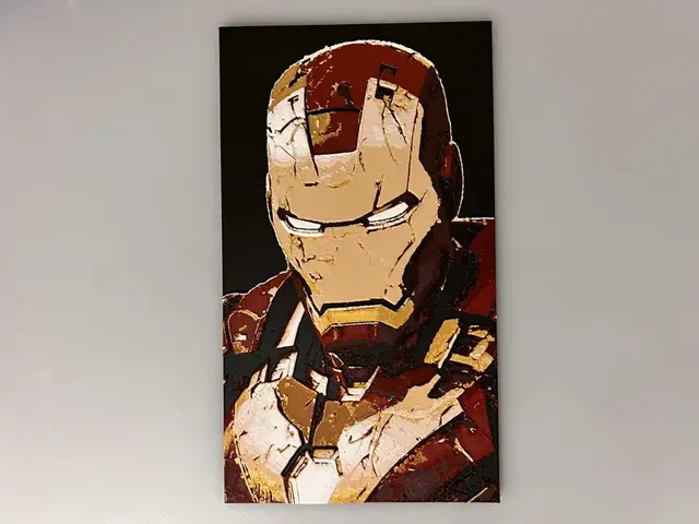 HueForge model: Iron Man by 3djd
