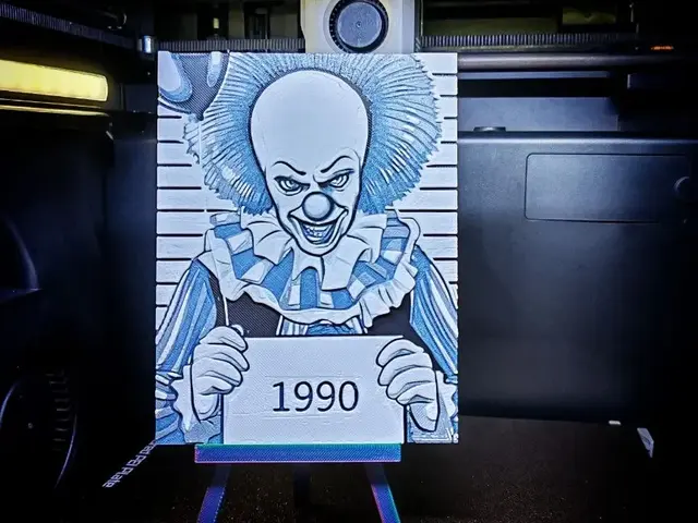 HueForge model: Pennywise hueforge by KO Additive Labo