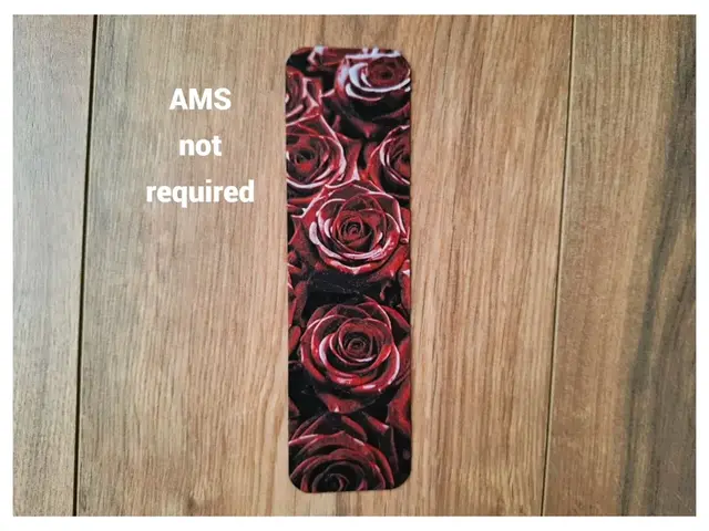 HueForge model: Rose 2 bookmark - hueforge by EternalDesigns3D