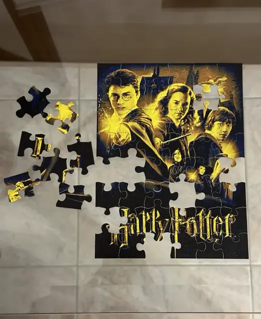 HueForge model: Harry Potter Puzzle print in place by enricoRE