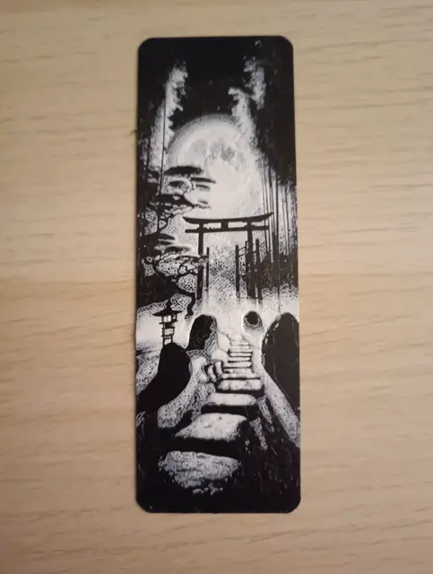 Walk to Moon Bookmark