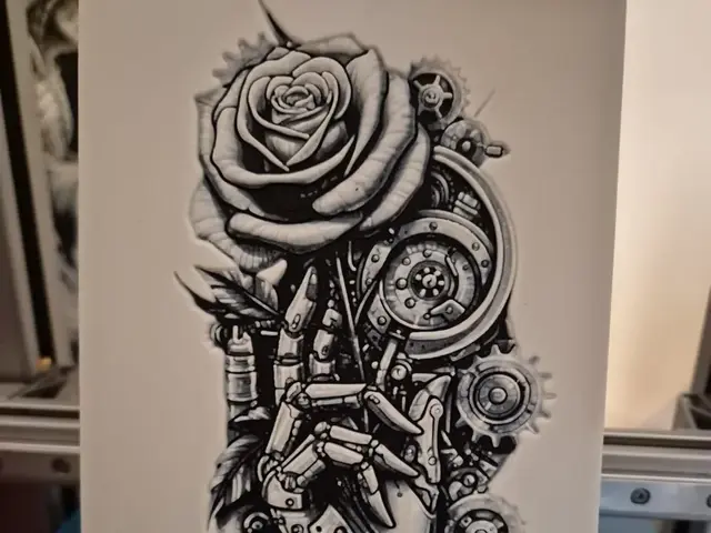 mechanical rose hueforge