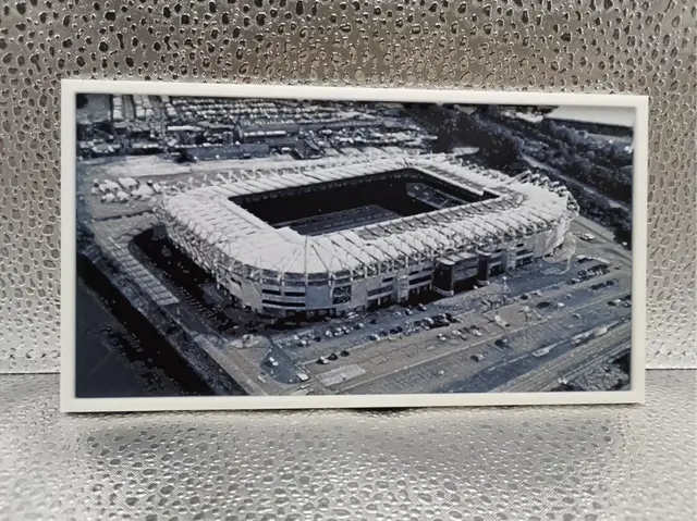 HueForge model: Middlesbrough – Riverside Stadium Hueforge by Borishotch Industries
