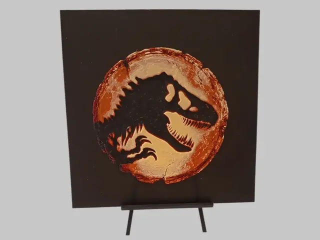 HueForge model: Jurassic World Hueforge by 3DNesy