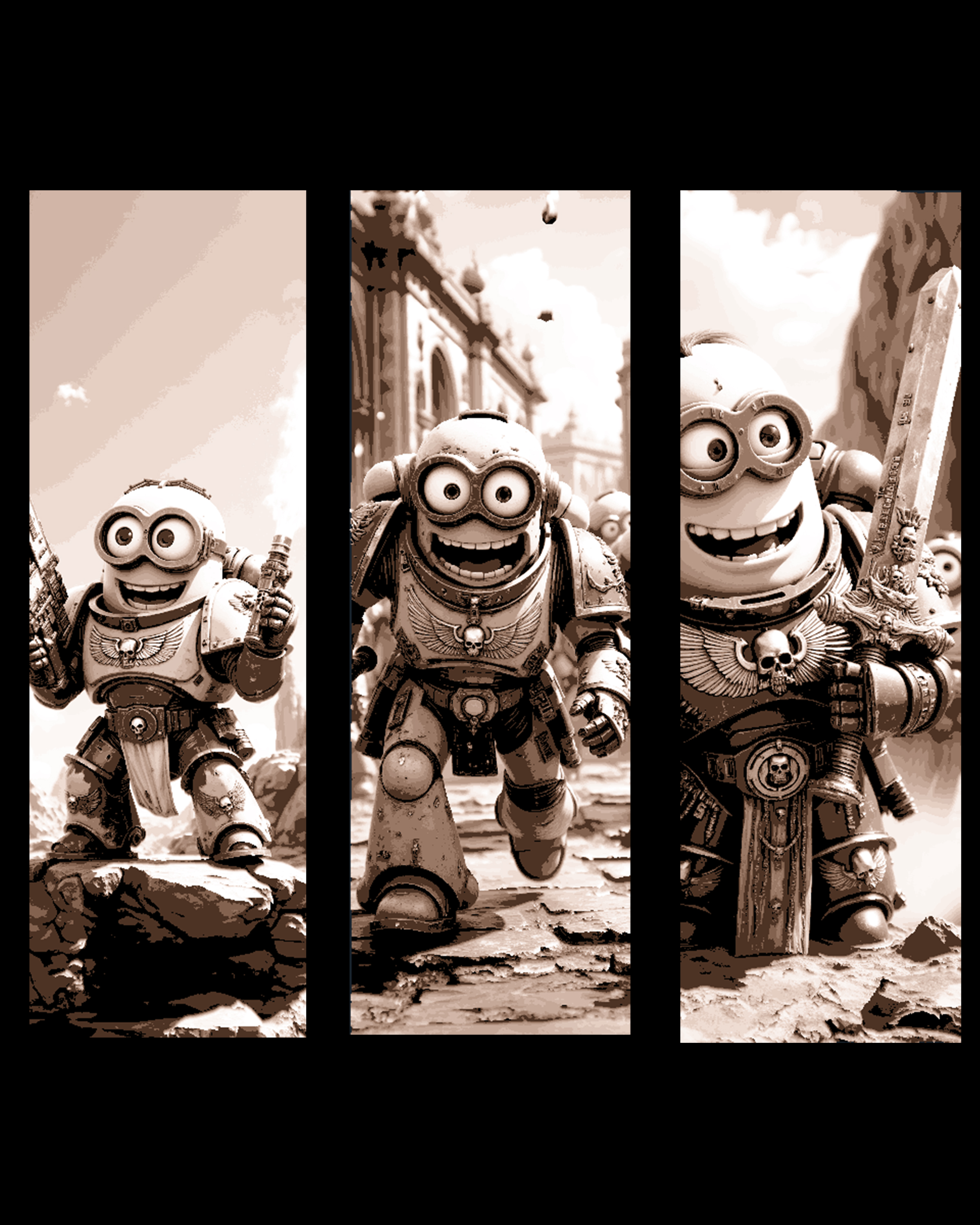 Sometimes a marine just has to have fun, even if he is a minion! Set of bookmarks by BooneCo3d HueForge model: Sometimes a marine just has to have fun, even if he is a minion! Set of bookmarks by BooneCo3d