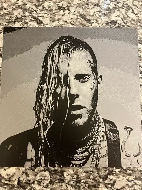 HueForge model: Tom Macdonald Hueforge print by Houston713Texan