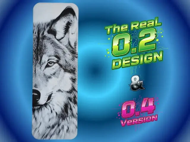 HueForge model: Wolf Bookmark by Atrus Design