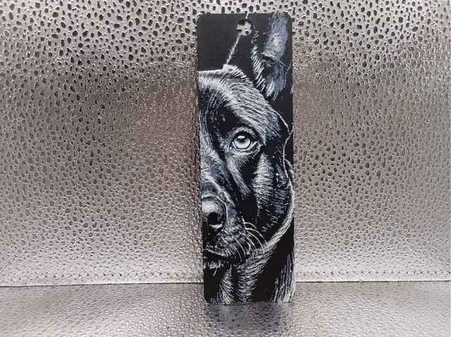 HueForge model: Belgian Malinois Bookmark – Hueforge by Borishotch Industries