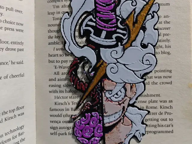 HueForge model: Monkey D. Luffy Bookmark Wall Decor 1 AMS only by TheHueforgeLady