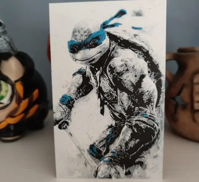 HueForge model: Hueforge Leonardo tmnt by Litolunar