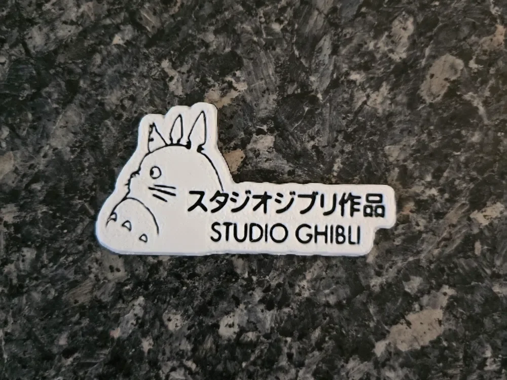 Sticker Totoro & Studio Ghibli by Kactus Fpv HueForge model: Sticker Totoro & Studio Ghibli by Kactus Fpv