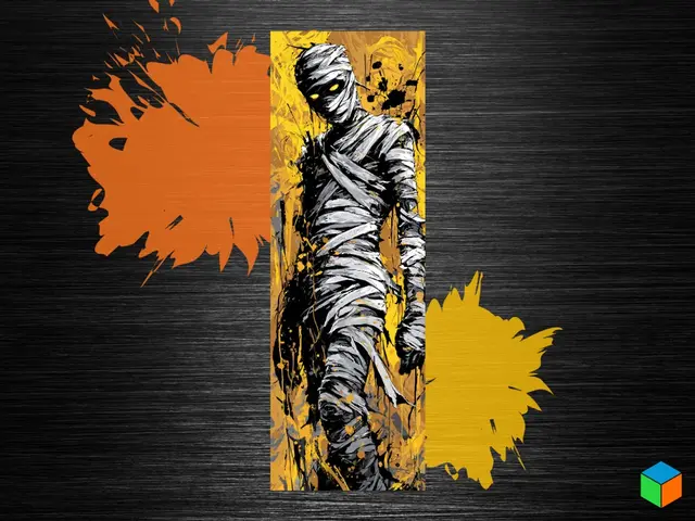 HueForge model: 🧡💀 New Drop — The Mummy 💀🧡 by 3D Prints By Vic