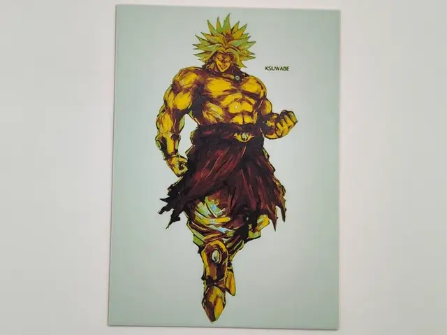 HueForge model: Broly - Dragon Ball Z - Hueforge by Altf4-Formation