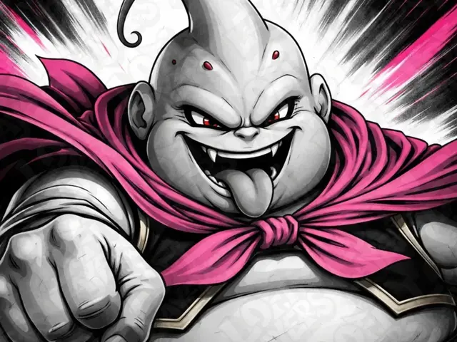 HueForge model: Fat Buu – Dragon Ball Z Hueforge by LoFi Layers