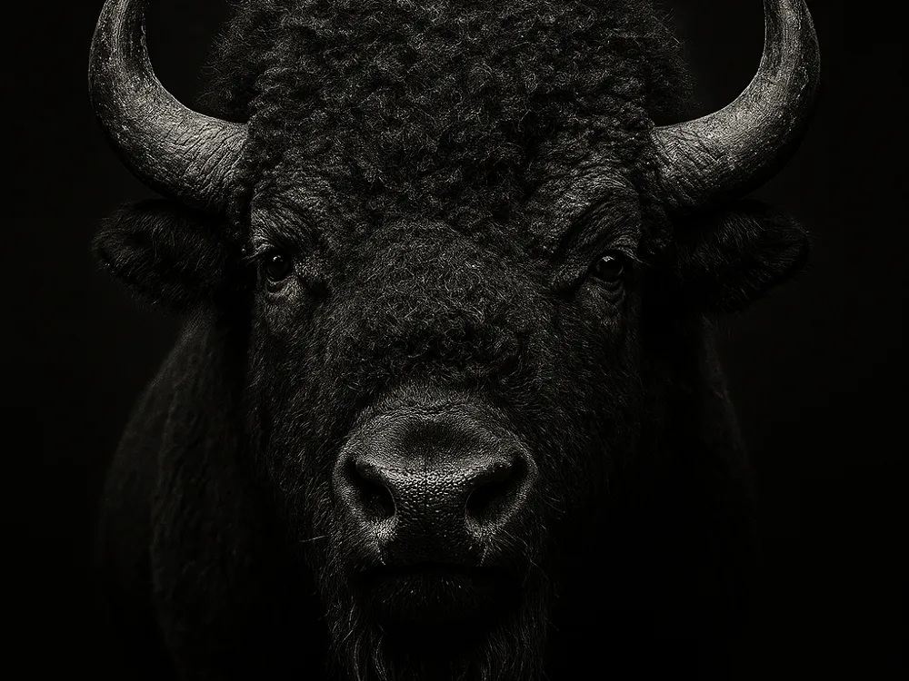 Hueforge Bison by cterry2000 HueForge model: Hueforge Bison by cterry2000