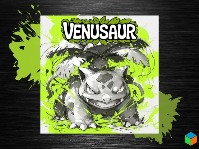 HueForge model: Venusaur Poster – Jungle King in Motion by 3D Prints By Vic