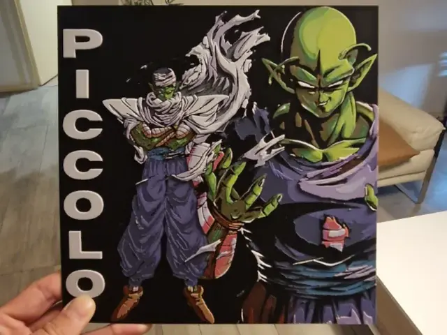 HueForge model: Piccolo Hueforge - Dragon Ball by Dakiren
