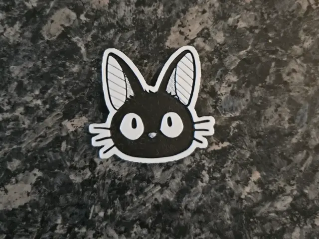 HueForge model: Sticker Jiji Studio Ghibli by Kactus Fpv