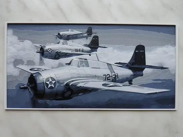 HueForge model: Grumman F4F-3 Wildcat - Hueforge by BeaN