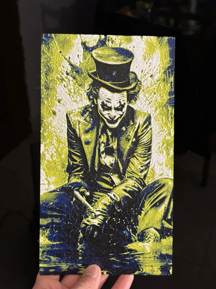 Joker HueForge Yellow by enricoRE HueForge model: Joker HueForge Yellow by enricoRE