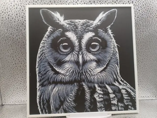 HueForge model: Long-eared Owl hueforge by Borishotch Industries