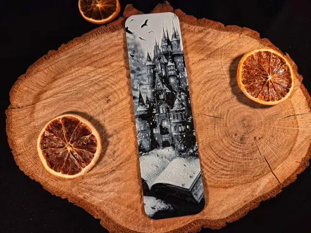 Legacy of the Page bookmark - Hogwarts insired