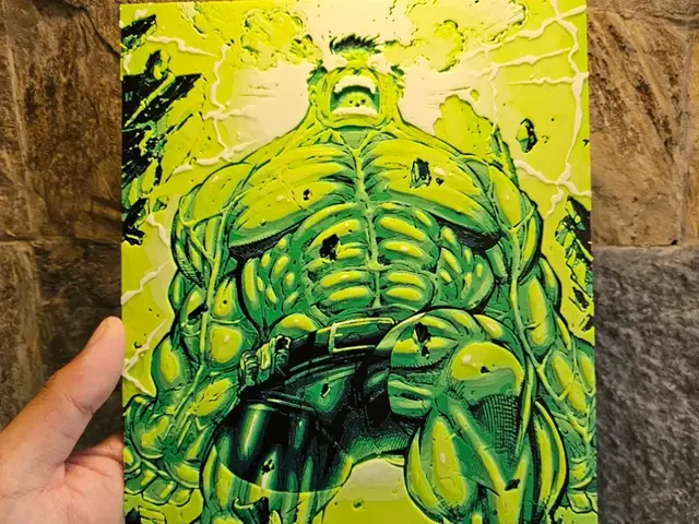 HueForge model: World Breaker Hulk Front Lit version Hueforge by Loki