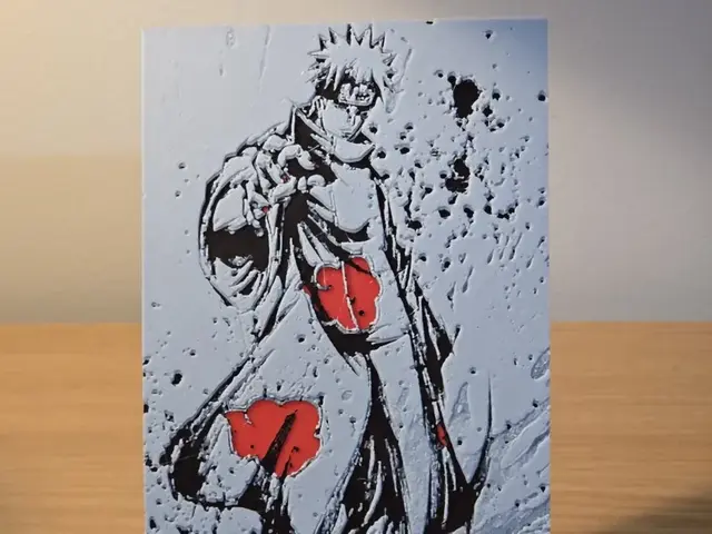 HueForge model: Hueforge - Naruto - Pain 1 by FxD | Function-X-Design