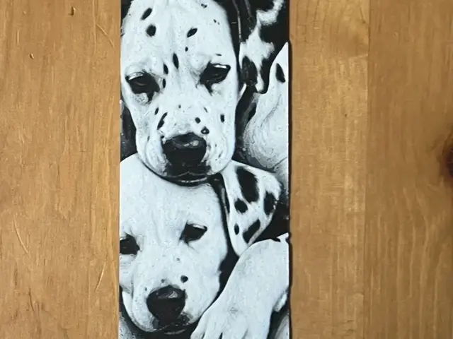 HueForge model: Dalmatian bookmark by Morganja
