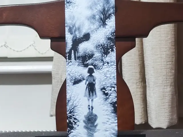 HueForge model: In The Night Garden Bookmark - 2 Color by BoDad