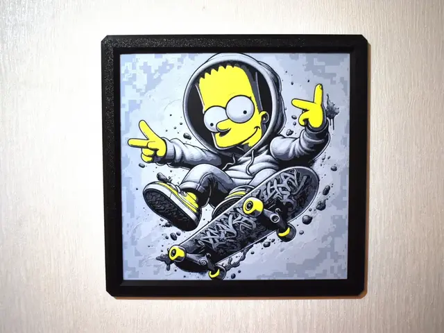 HueForge model: Bart Simpson Hueforge by Chris B