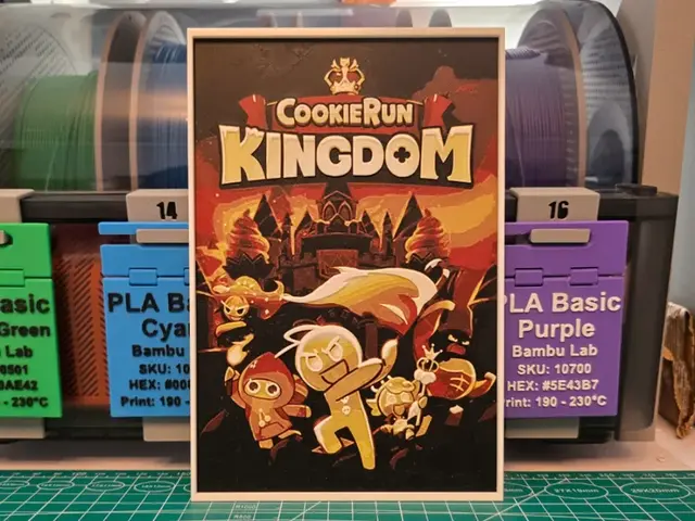 Cookie Run: Kingdom Game Poster - Hueforge Art