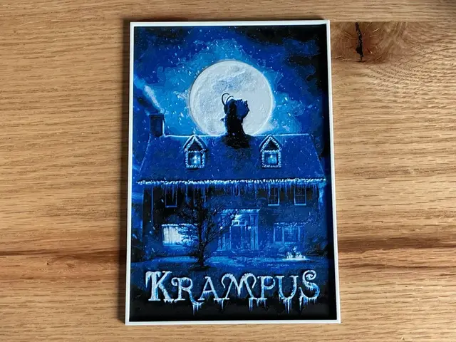 Krampus (2015) Hueforge Movie Poster