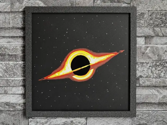 HueForge model: Hueforge Black Hole by StefBull85