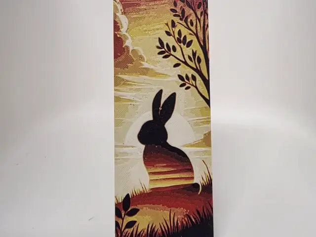 HueForge model: Bunny Bookmark by Morganja